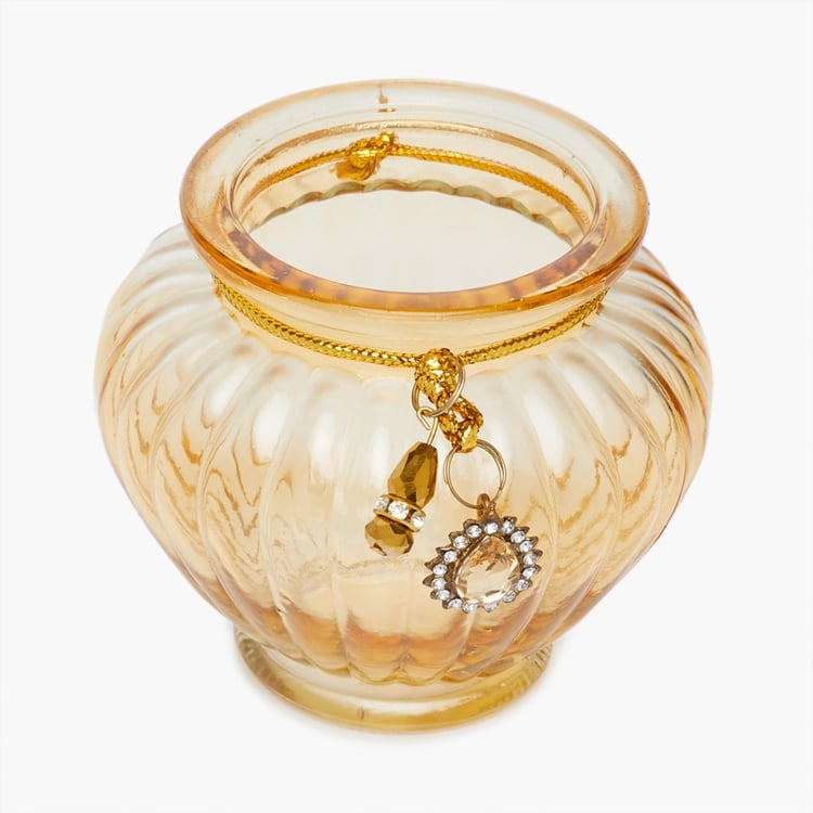 Raga Set of 3 Glass Votive Holders