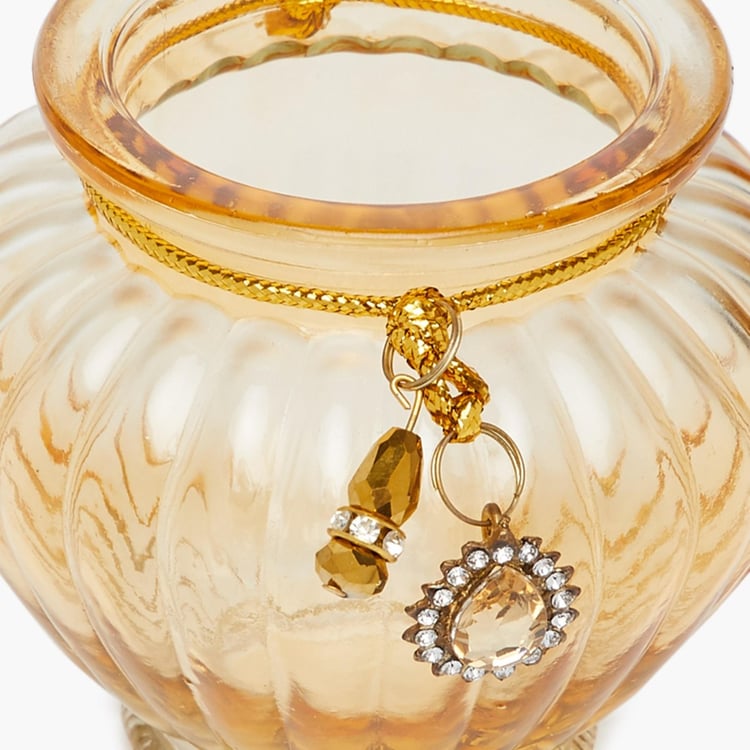 Raga Set of 3 Glass Votive Holders