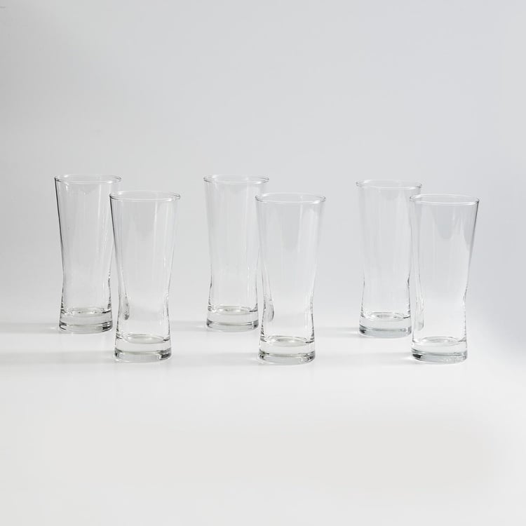 OCEAN Metropolitan Set of 6 Beer Glasses - 400ml