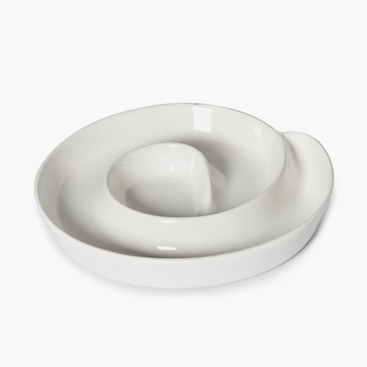 JODHPUR- ELARA Square Chip and Dip with Metal Stand