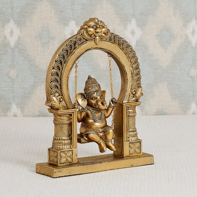 Ananda Ganesha Figurine