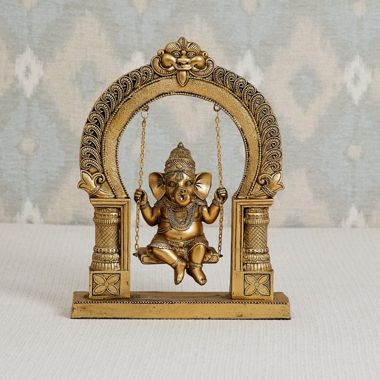 Ananda Ganesha Figurine