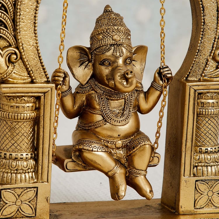 Ananda Ganesha Figurine