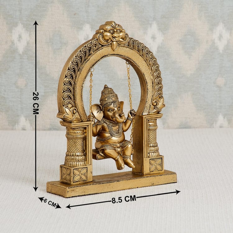 Ananda Ganesha Figurine