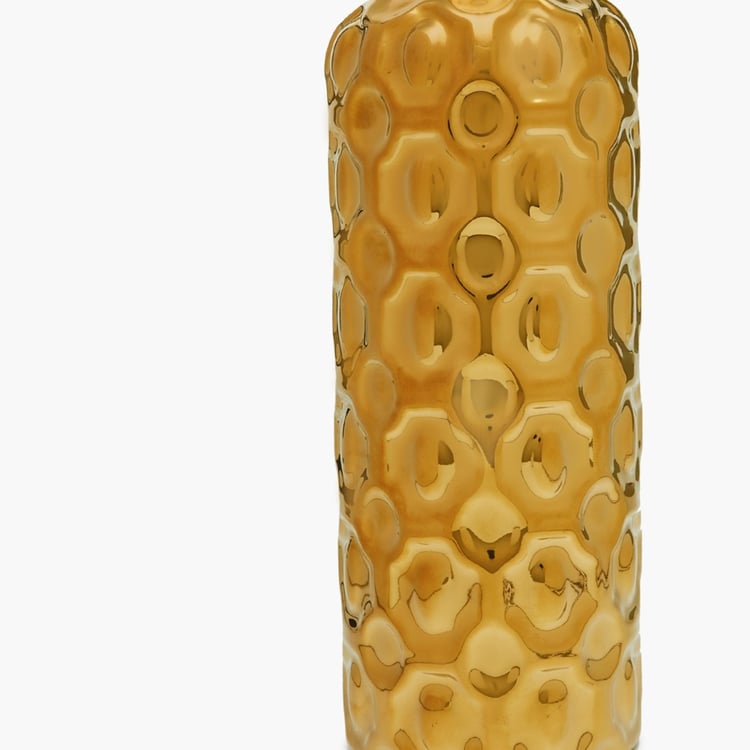 Oval Pattern Tall Vase