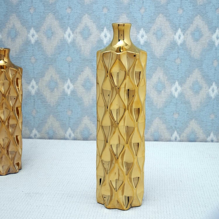 Wave Pattern Vase