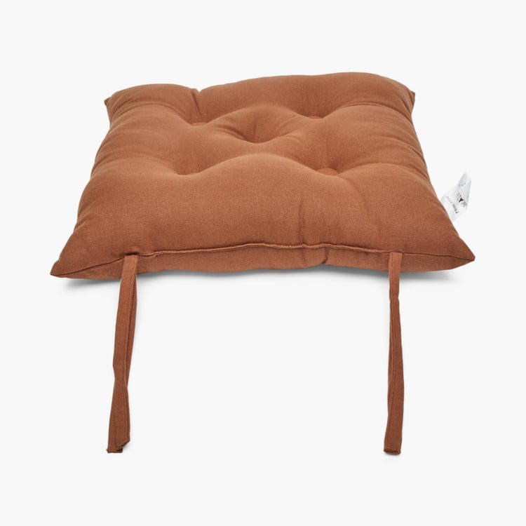 Elite Solid Chair Pad - Cotton - 40 cm x 40 cm