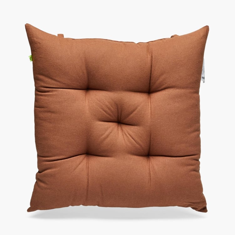 Elite Solid Chair Pad - Cotton - 40 cm x 40 cm