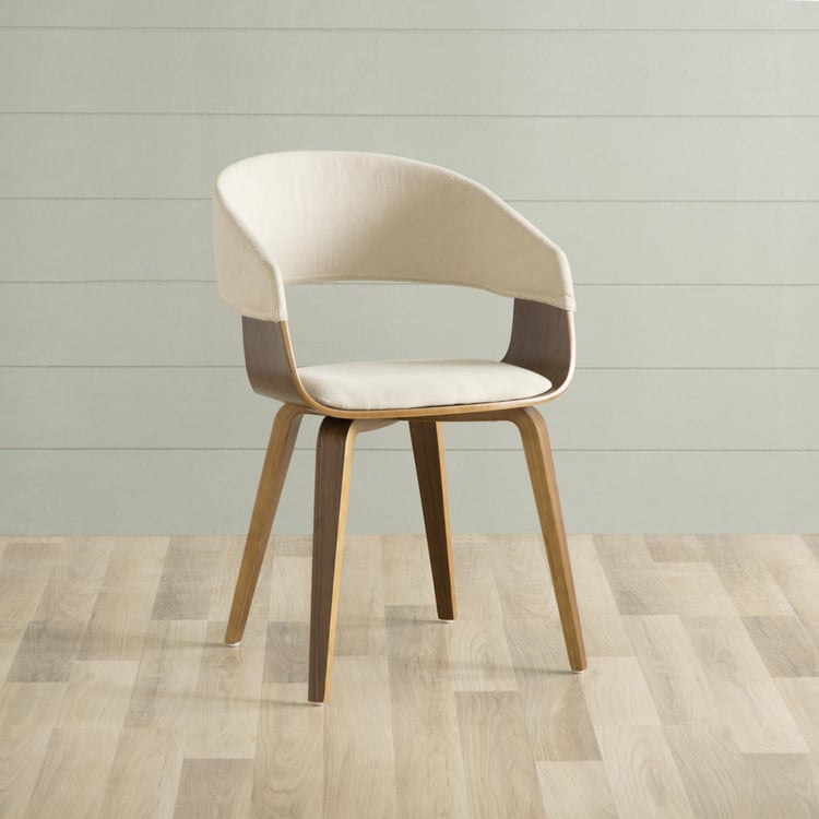 Nicole Solid Wood Textured Chair