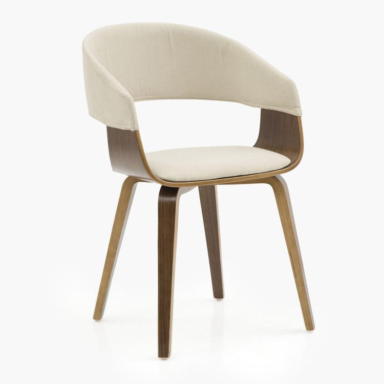 Nicole Solid Wood Textured Chair