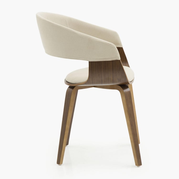 Nicole Solid Wood Textured Chair