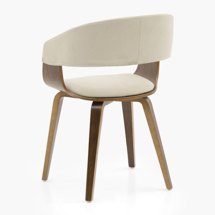 Nicole Solid Wood Textured Chair