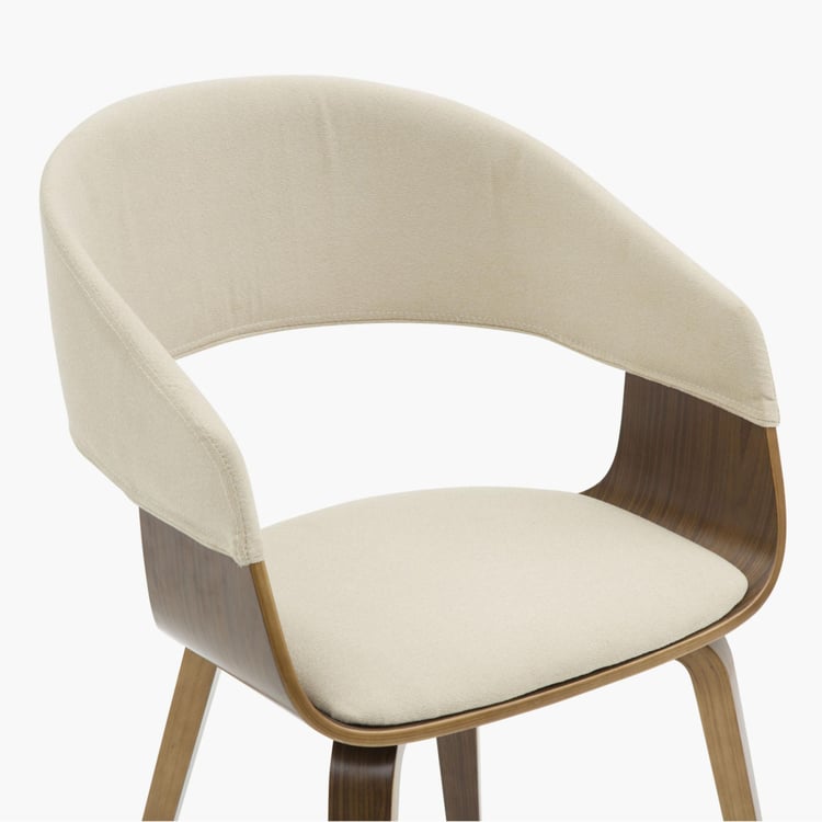 Nicole Solid Wood Textured Chair