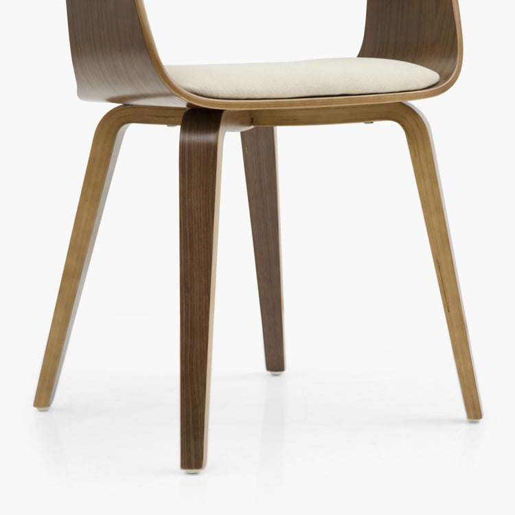 Nicole Solid Wood Textured Chair