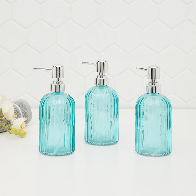 Wallies Swirl Soap Dispensers - Set of 3