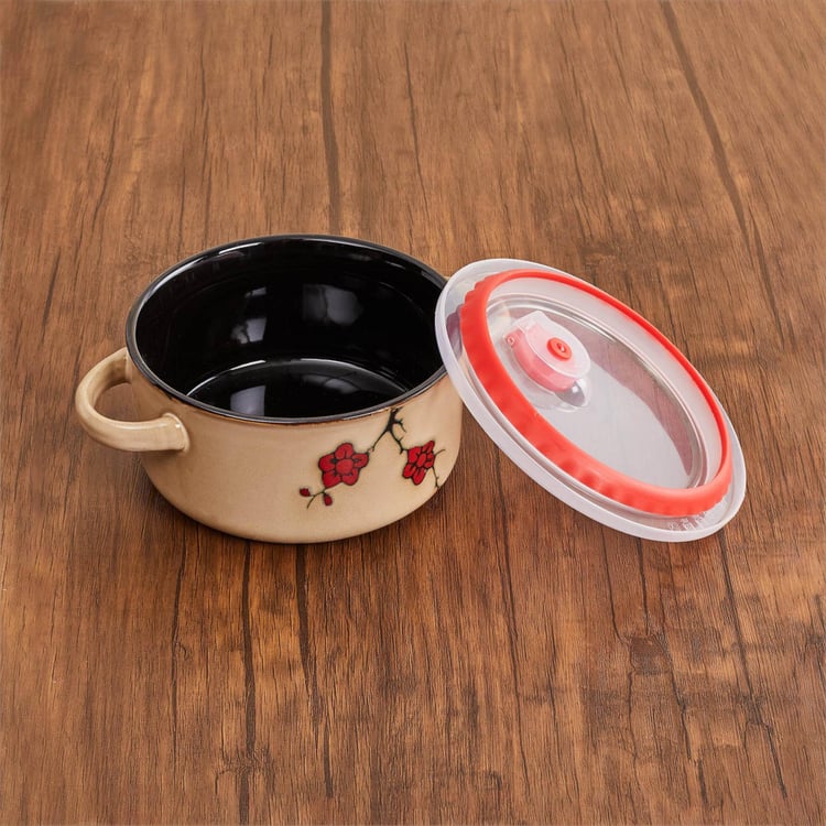 Caraway Stoneware Casserole With Lid