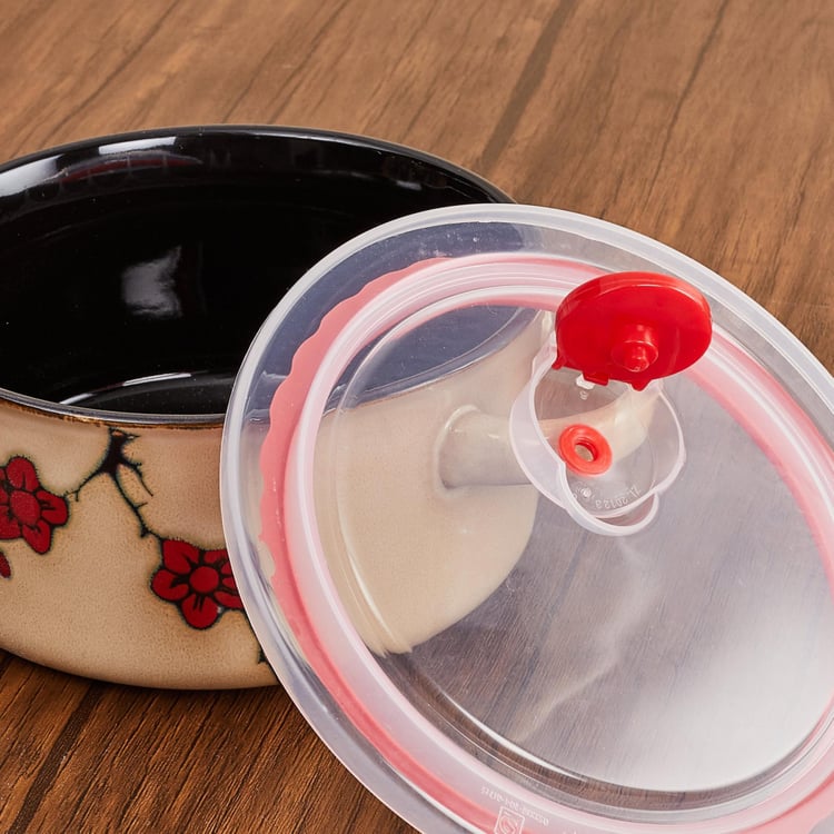 Caraway Stoneware Casserole With Lid