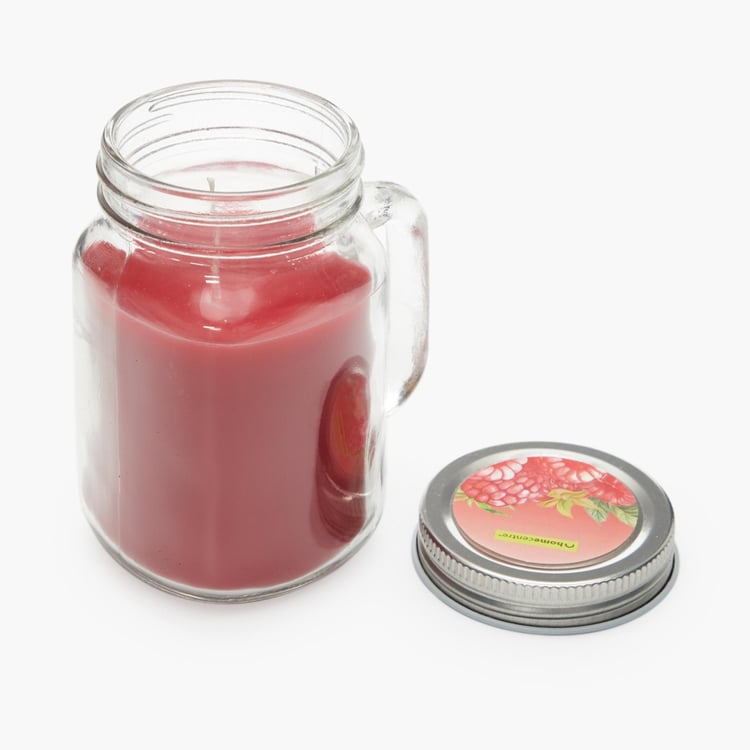 Colour Connect Mason Jar CandleRaspberry