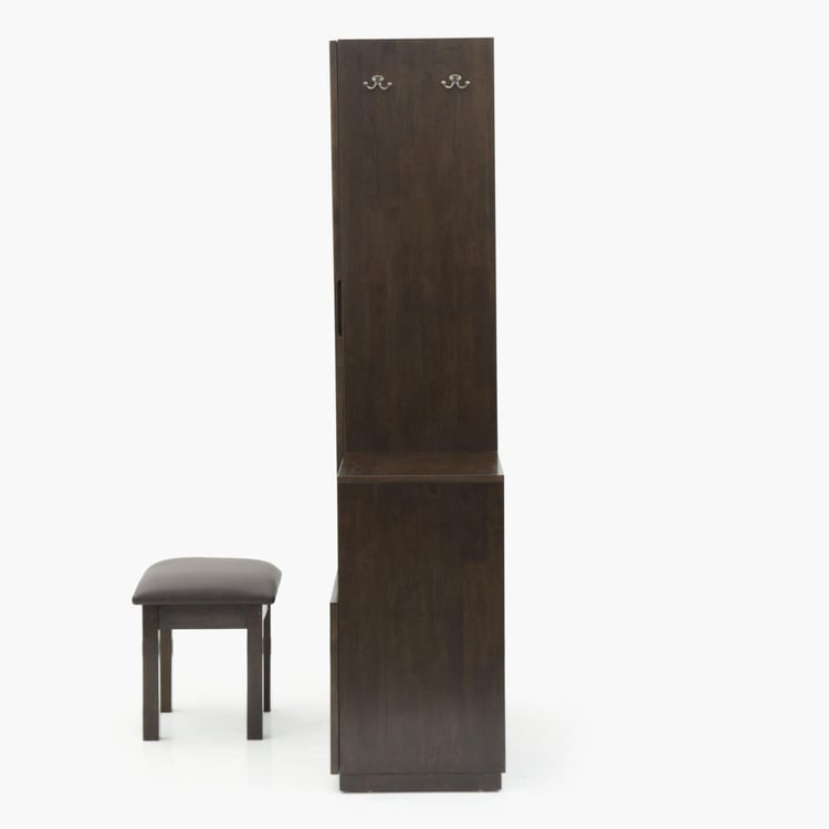 Elvis New Dresser Mirror With Sliding Door and Chair