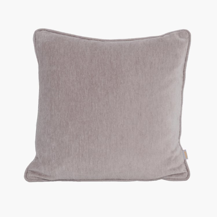 MASPAR Colour Connect - Jessica Grey Solid Cotton Cushion Cover - 40x40cm