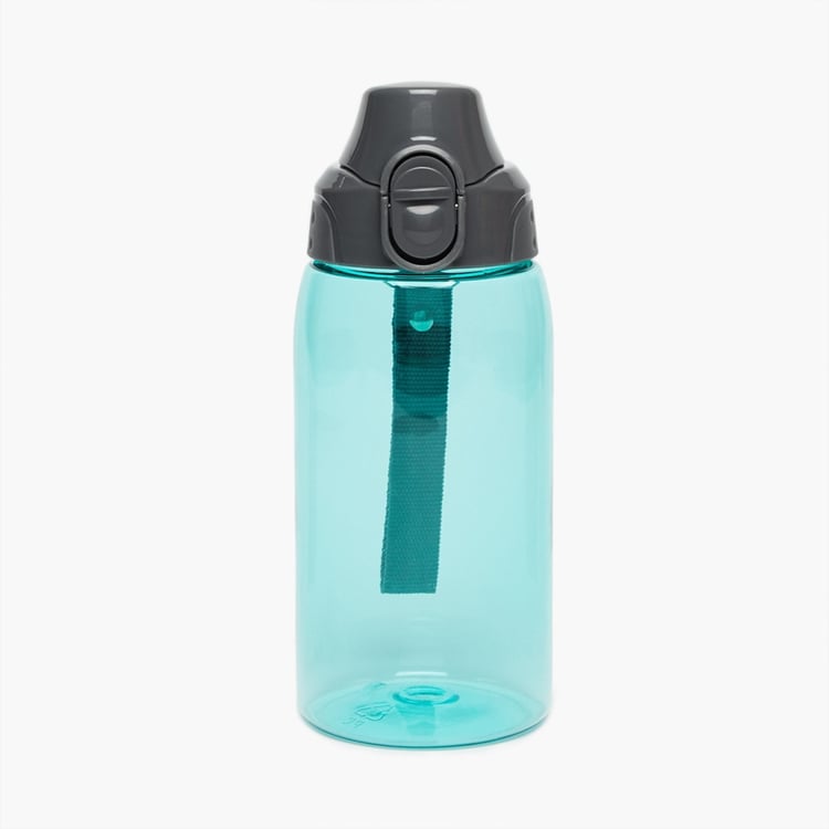 Atlantis Solid Bottles - Plastic -500ml -Water Bottle 8 cm  L x 8 cm  W x 19 cm  H -Blue