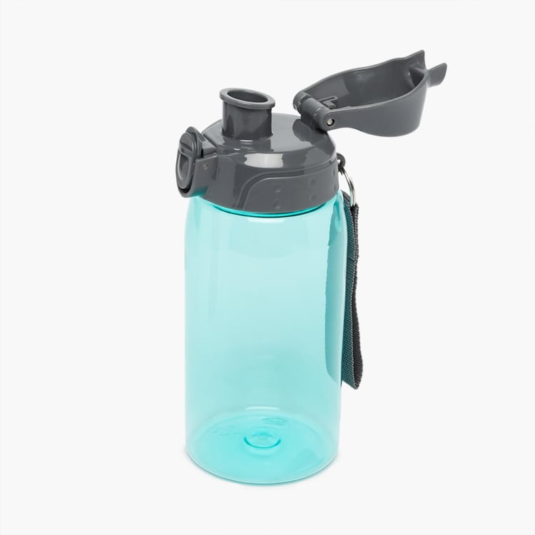 Atlantis Solid Bottles - Plastic -500ml -Water Bottle 8 cm  L x 8 cm  W x 19 cm  H -Blue