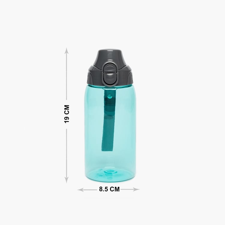 Atlantis Solid Bottles - Plastic -500ml -Water Bottle 8 cm  L x 8 cm  W x 19 cm  H -Blue