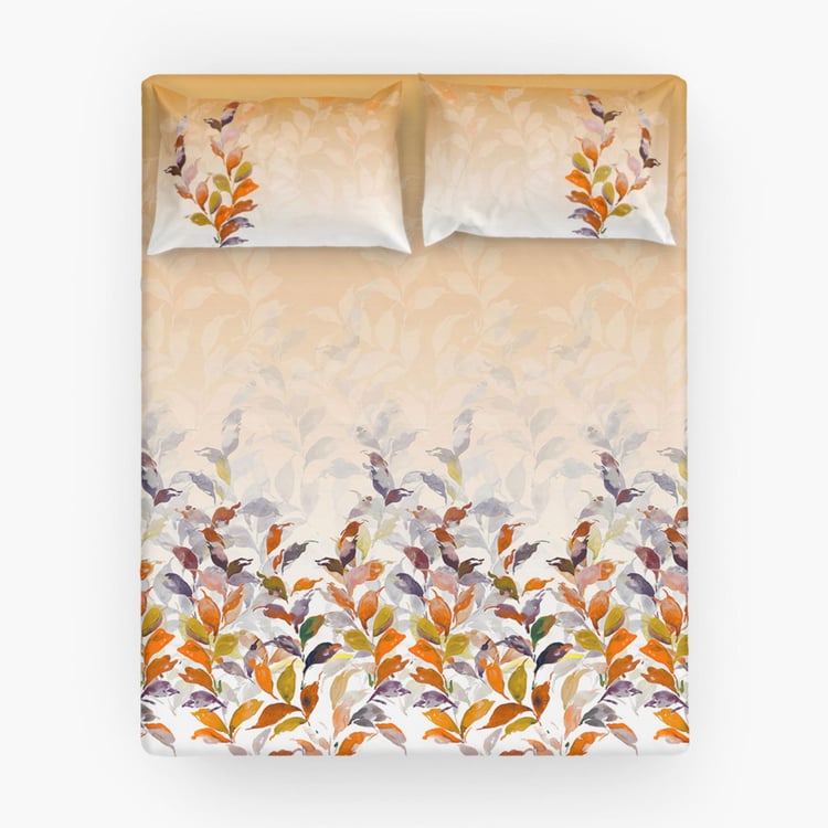 DDECOR Vista Printed Cotton Bedding Set - 3 Pcs.