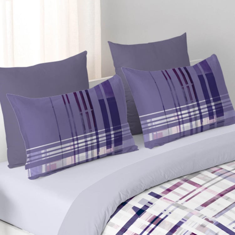 DDECOR Vista Printed Cotton Bedding Set - 3 Pcs.