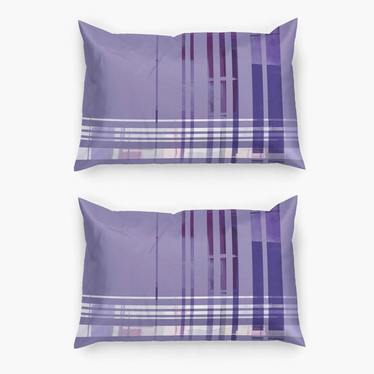 DDECOR Vista Printed Cotton Bedding Set - 3 Pcs.