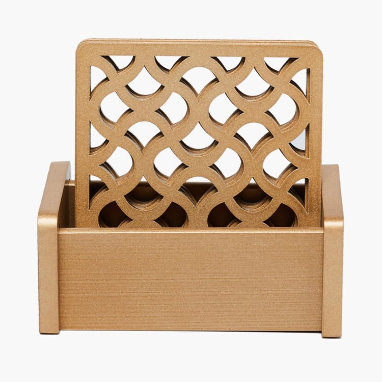 Moksha Laser Cut Coasters - Set of 4