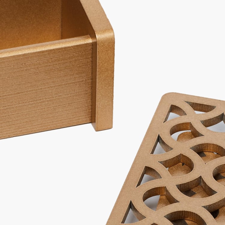 Moksha Laser Cut Coasters - Set of 4