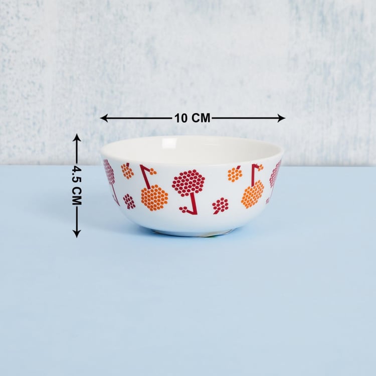 Emily Romi Printed Katori - Set of 4