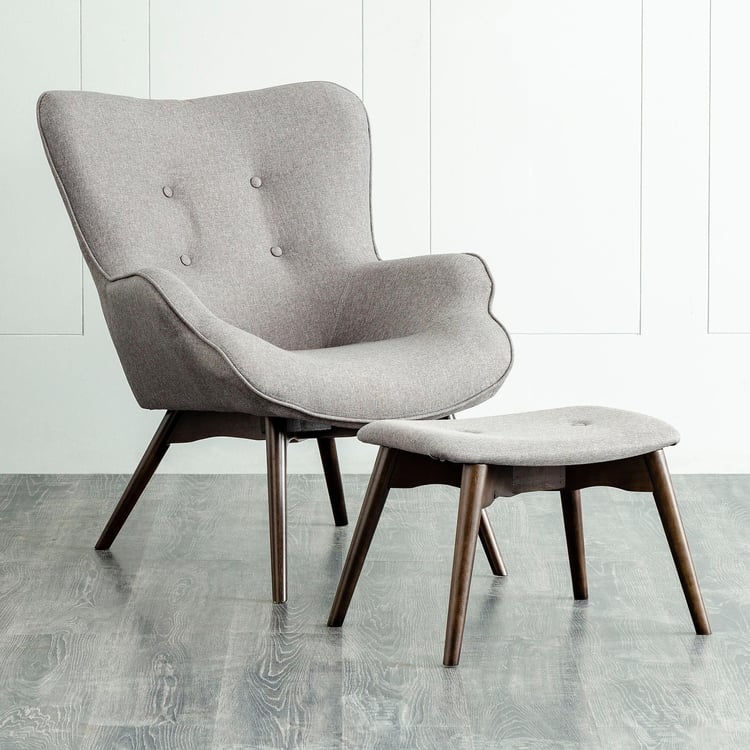 Ernest Chair with Foot Stool