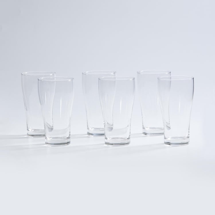 OCEAN  6-piece Round Beer Glass set - 425 ml