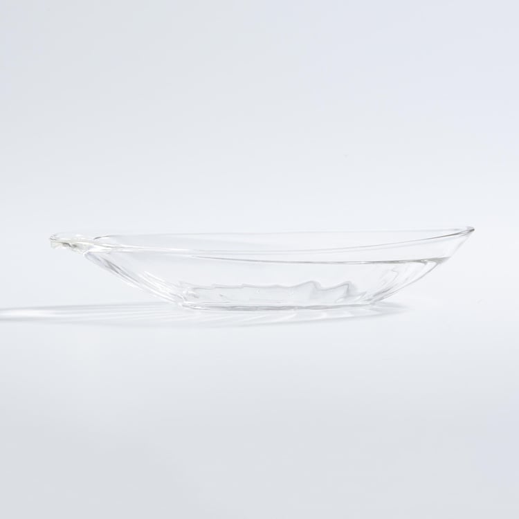 OCEAN  2-piece  Round Glass Banana Split Ice Cream Bowl set- 280 ml