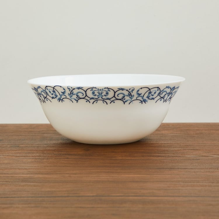 SOLITAIRE Opal Ware Printed Serving Bowl