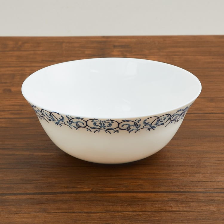 SOLITAIRE Opal Ware Printed Serving Bowl