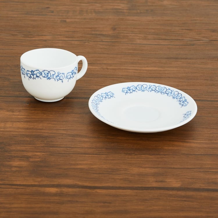 SOLITAIRE Printed Cup and Saucer Set - 12Pcs.