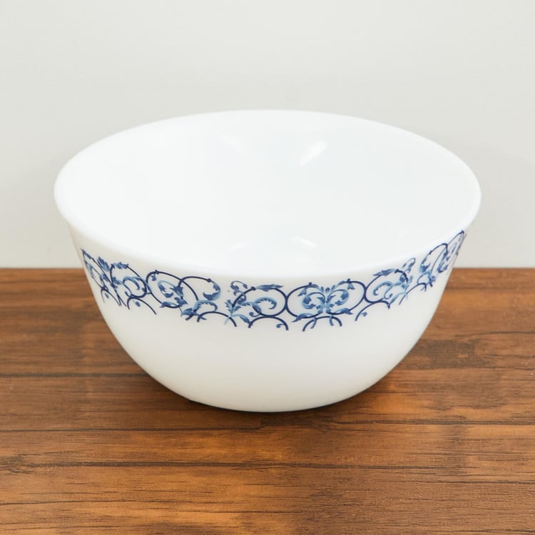 SOLITAIRE Opal Ware Printed Vegetable Bowl