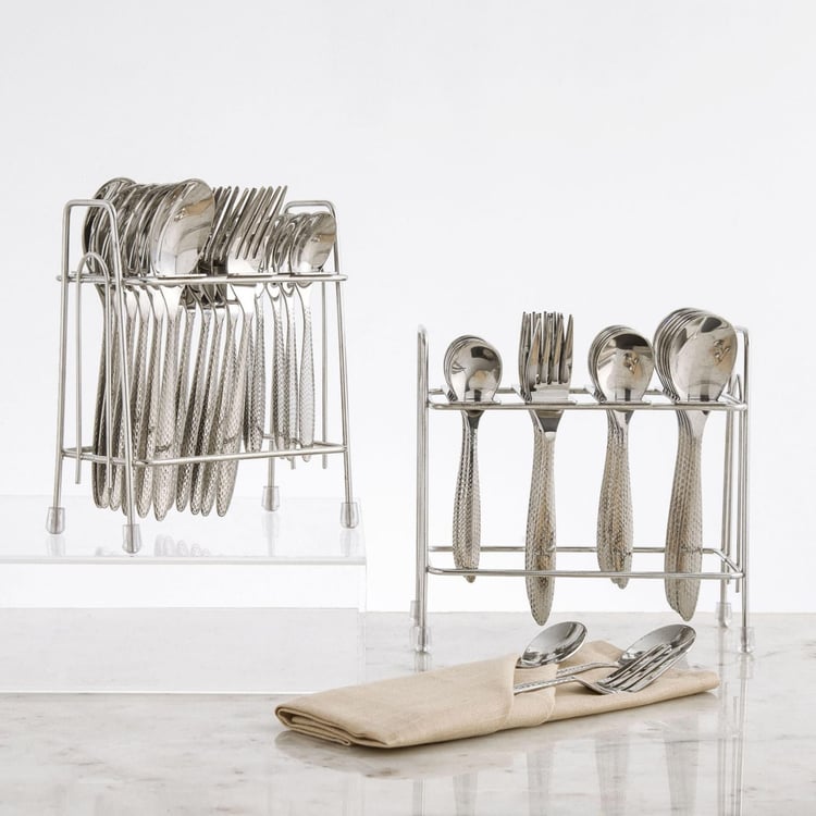 FNS 24-Piece Stainless Steel Cutlery Set