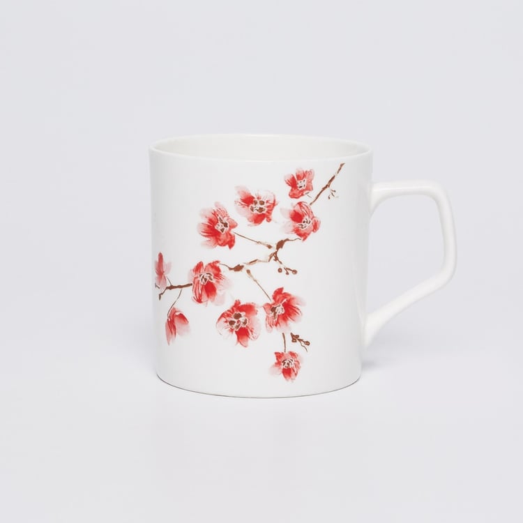 Mandarin Printed Coffee Mugs - Set of 6