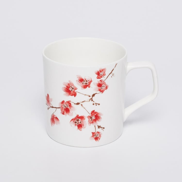 Mandarin Printed Coffee Mugs - Set of 6