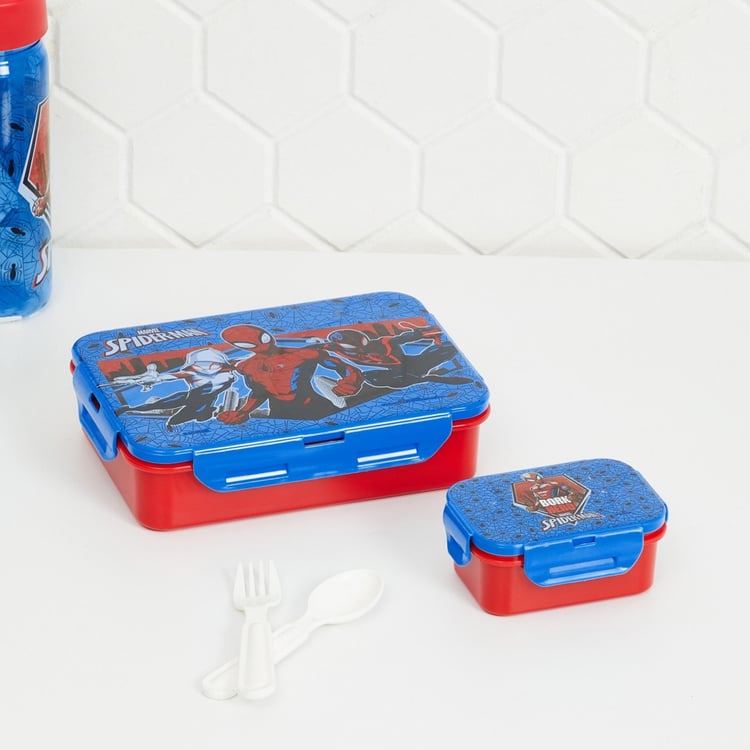 MARVEL SPIDERMAN Detachable Lunch Box with Dip Container