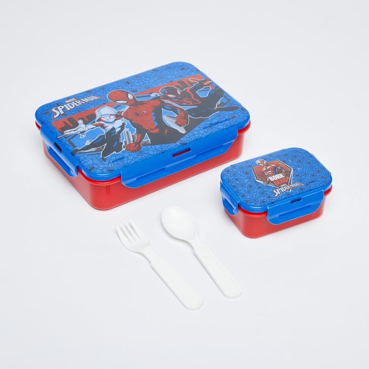 MARVEL SPIDERMAN Detachable Lunch Box with Dip Container