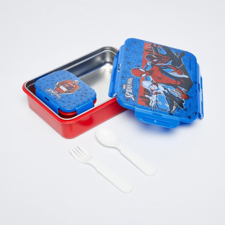 MARVEL SPIDERMAN Detachable Lunch Box with Dip Container