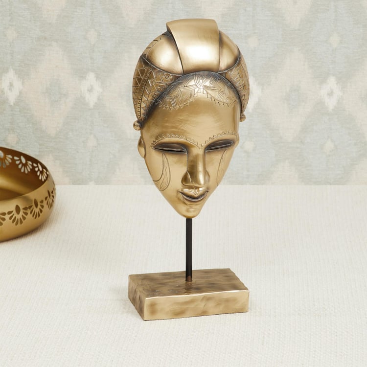 Jaguar African Mask Table Accent