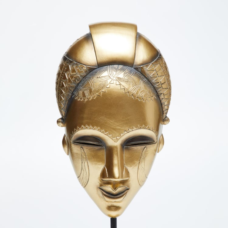 Jaguar African Mask Table Accent