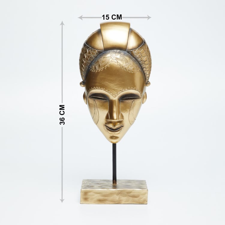 Jaguar African Mask Table Accent