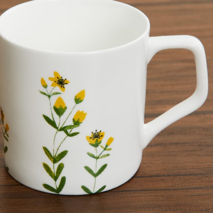 Mandarin-Lara Printed Mini Coffee Mugs - Set of 6 Pcs.